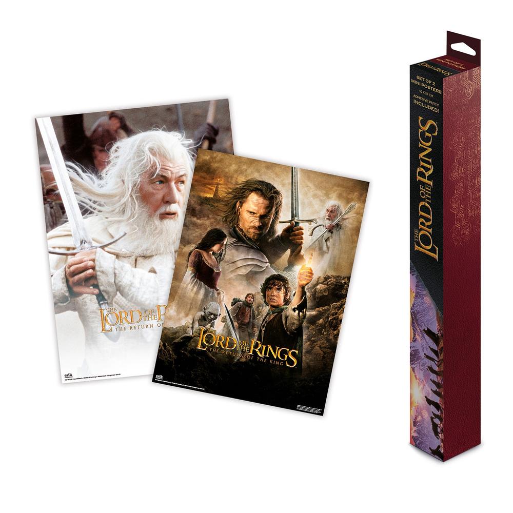 Grupo Erik The Lord of The Rings Mini poster set - Multicolours
